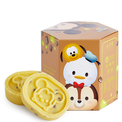 五芳斋绿豆糕卡通装 (巧克力味)25g*4枚/盒